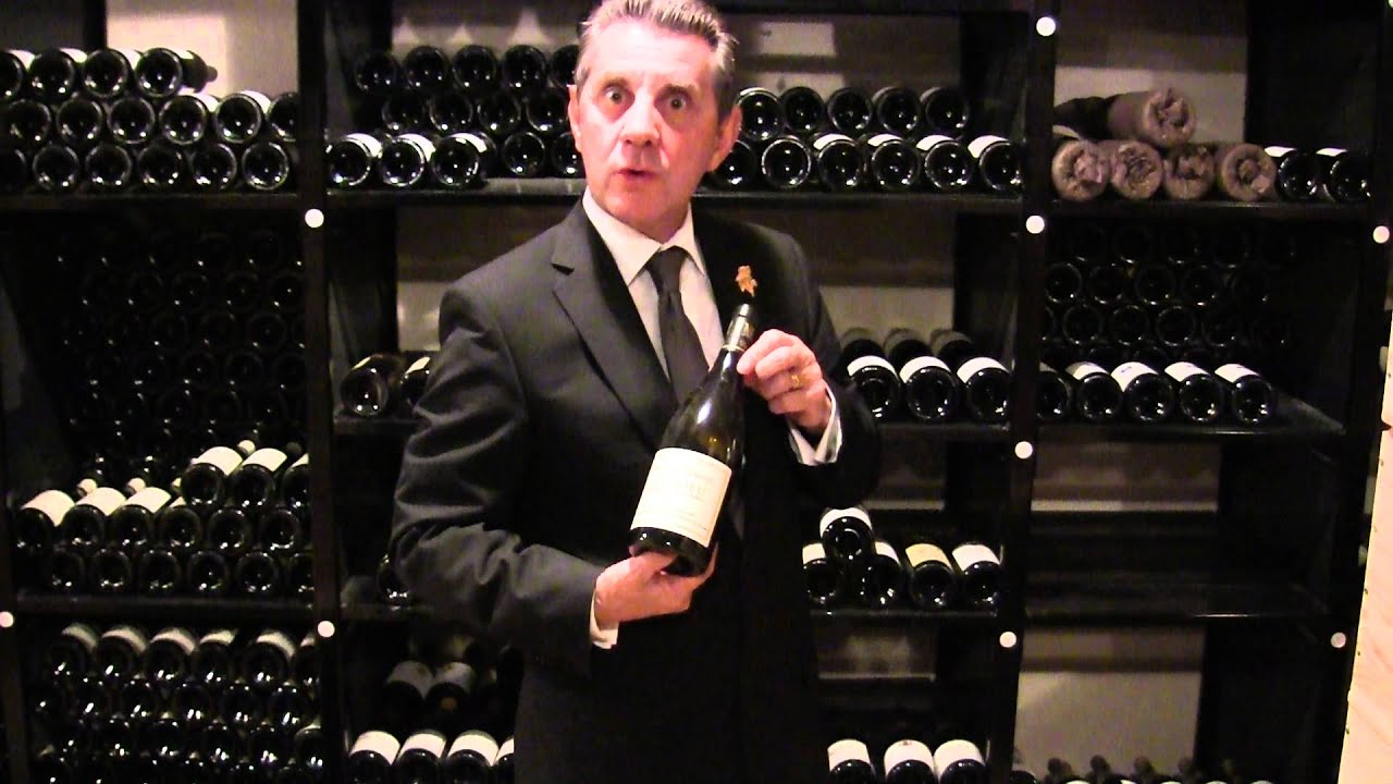 Dennis Bertrand gives a tour of Pic's wine cellar