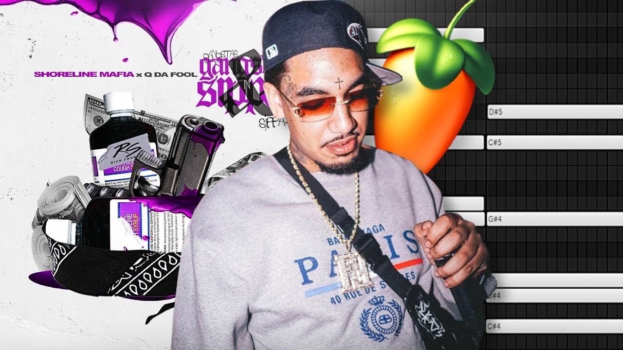 Shoreline Mafia Tutorial in FL Studio! | How To Make West Coast Beats for OhGeesy & Fenix Flexin!