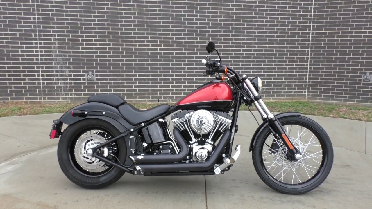 037345   2011 Harley Davidson Softail Blackline   FXS