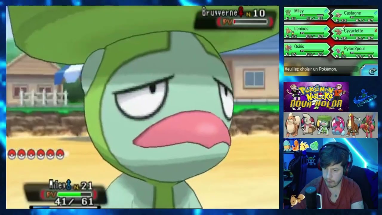 Pokémon Nova Hoenn Nuzlocke let's play fr partie 2 let's play fr-Lenorez59 (3 badges, ces zones!)