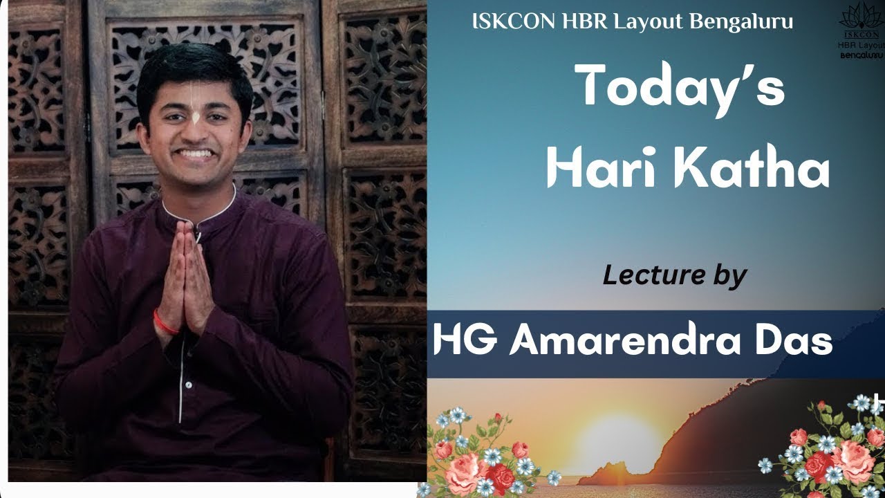 Hari Katha  || HG Amarendra Prabhu|| ISKCON SNGM ||