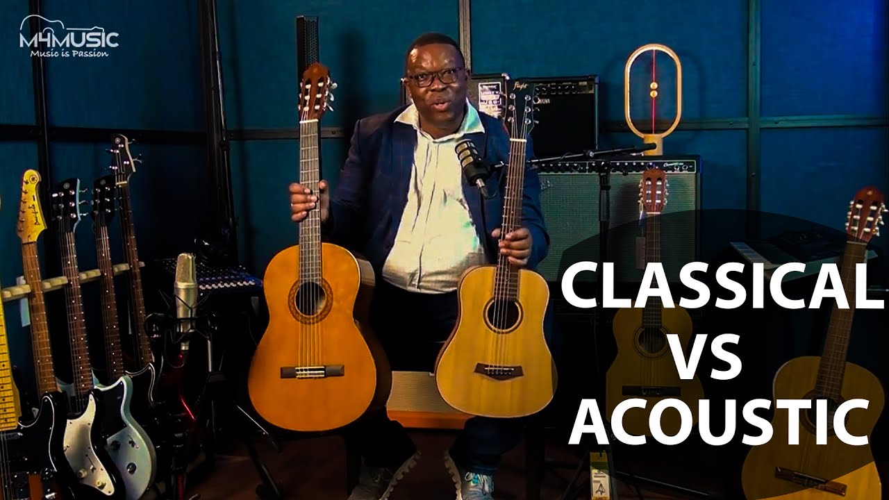 Classical Guitar Vs Acoustic Guitar | Yamaha C40 Vs Flight AC150NA | @Shitswel
