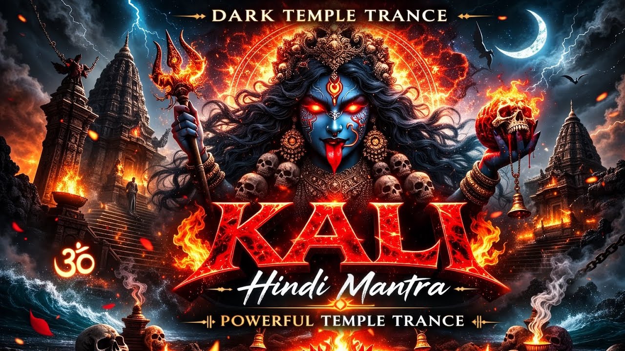 MAHA KALI 🔥 Dark Temple Trance | Powerful Hindi Mantra Psy