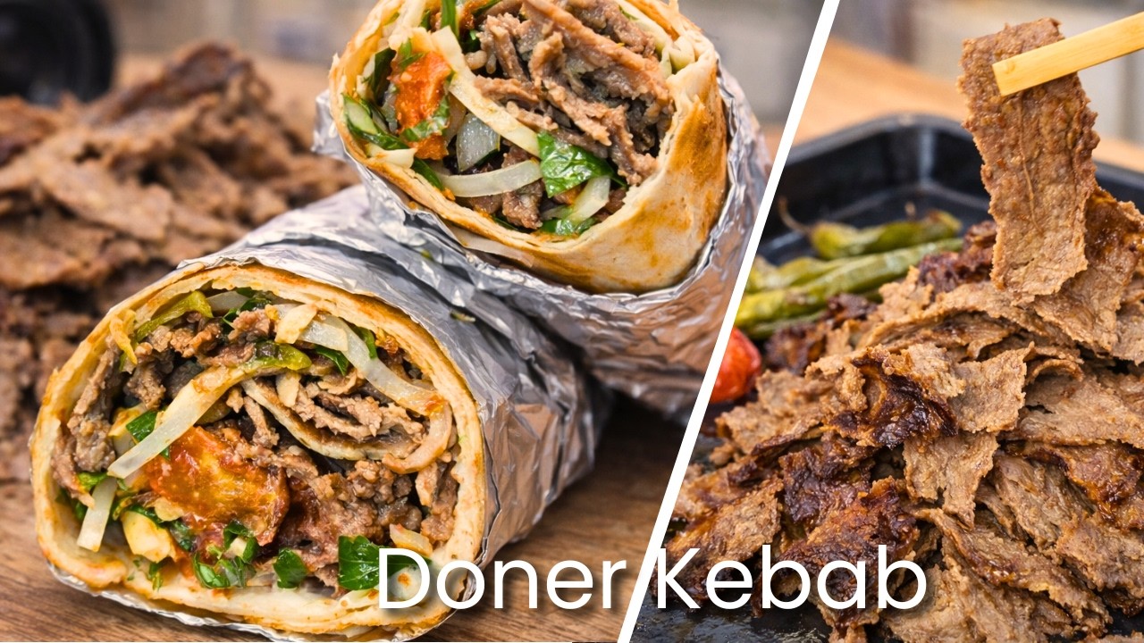I Made Doner Kebab at Home and It Was Amazing 🌯| Easy Homemade Doner Wrap