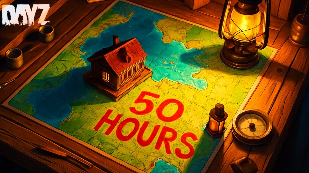 50 Hours SOLO in a MICRO Base! (DayZ Movie)