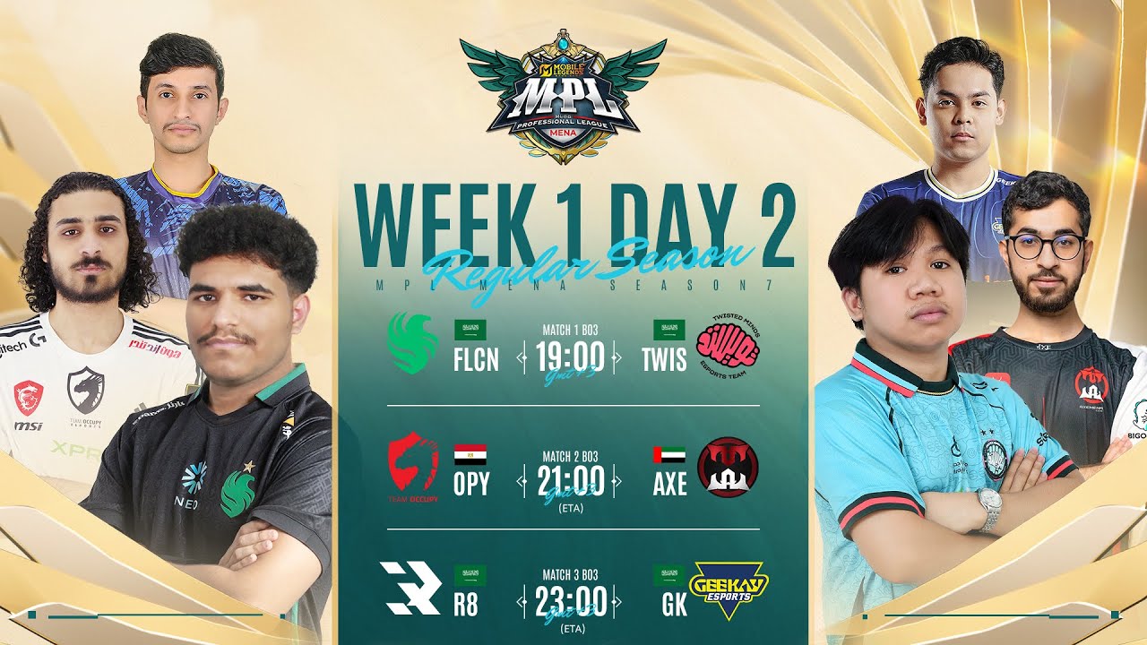 2025 MPL MENA Season 7 Regular Season Week 1 Day 2