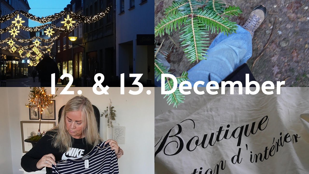 12  & 13  December