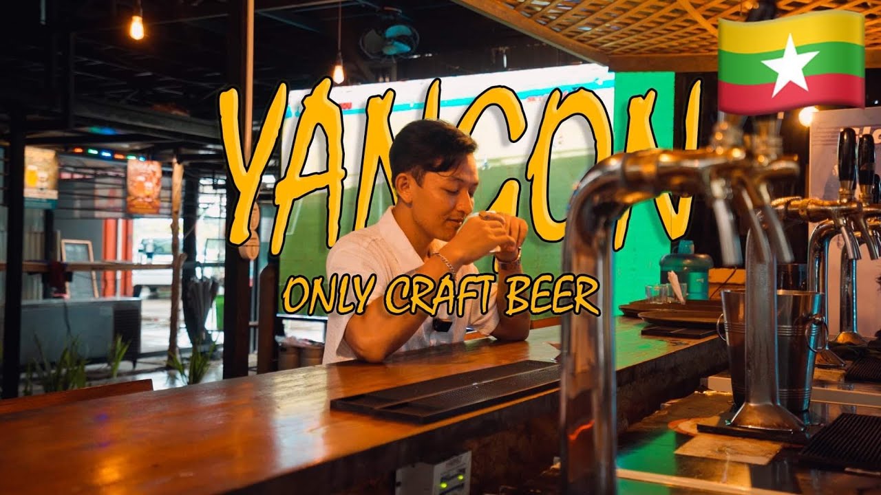 THE ONLY CRAFT BEER BREWERY IN YANGON, MYANMAR