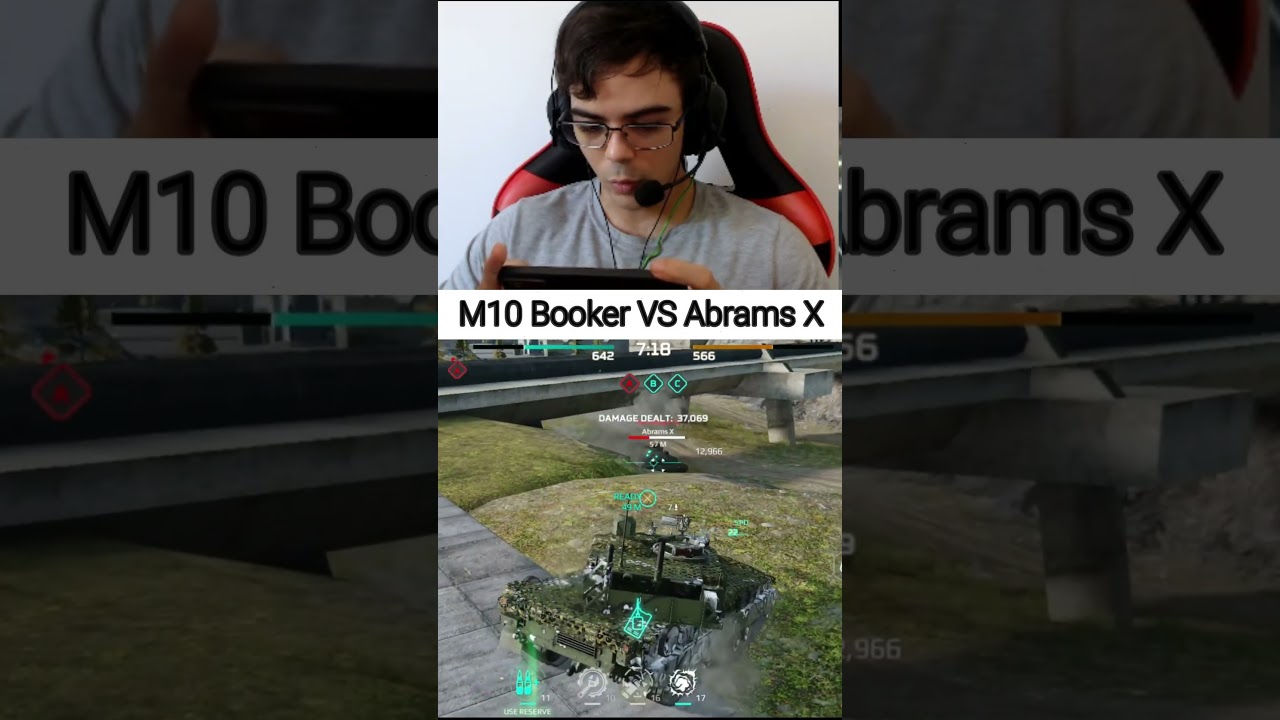 M10 Booker VS Abrams X - MWT Tank Battles  #ibragod #gaming