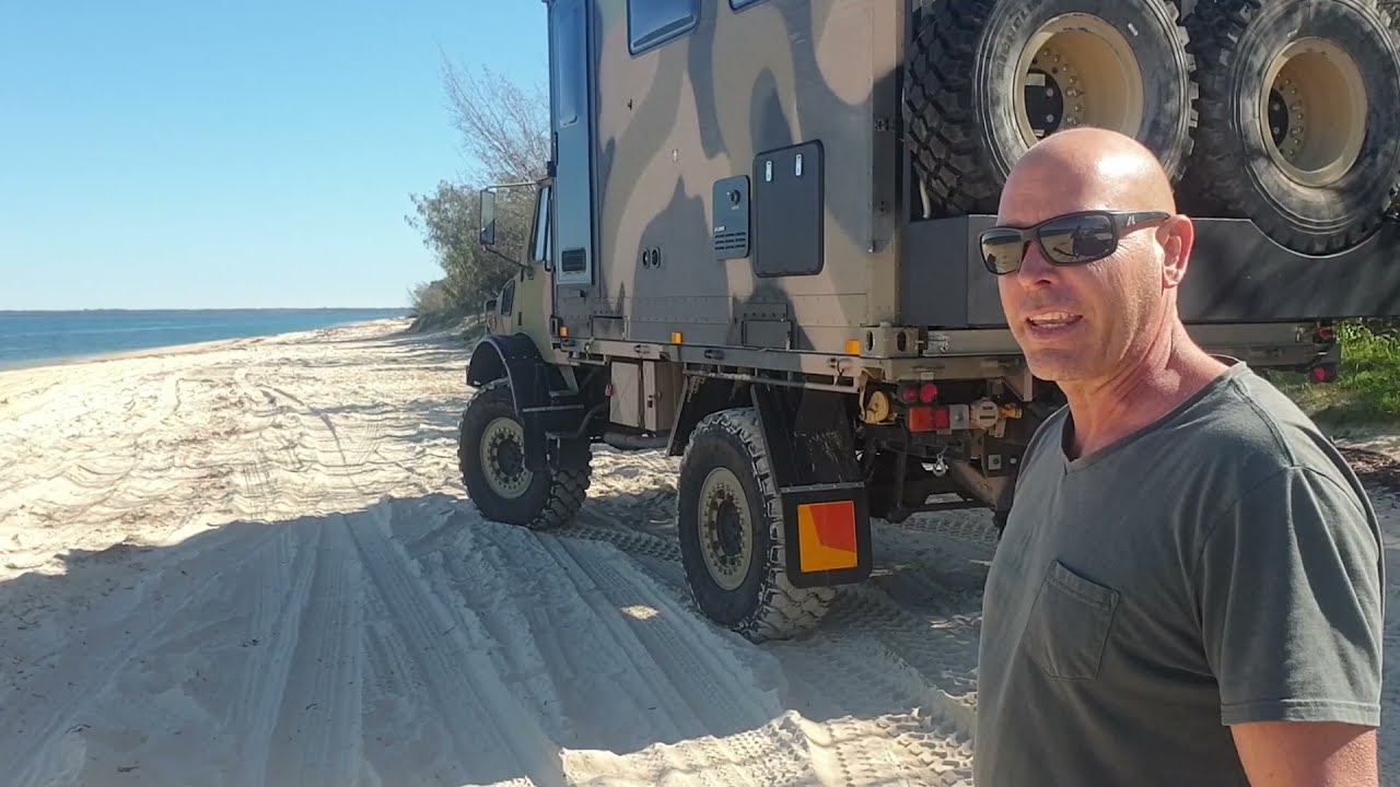 Leaving Fraser Island - Crossing Over From Hook Point on Fraser To Inkskip Point | All About Fraser