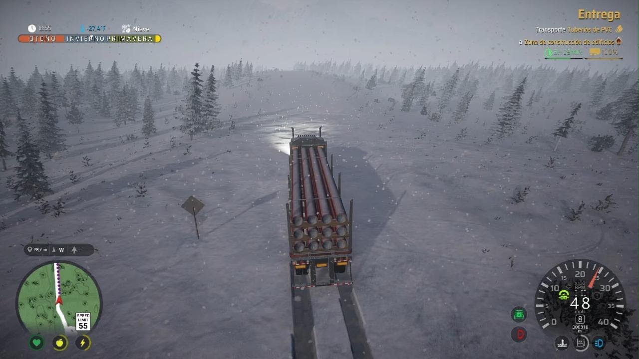 Alaskan Road Truckers_Entregando tuberías de PVC 💯💰