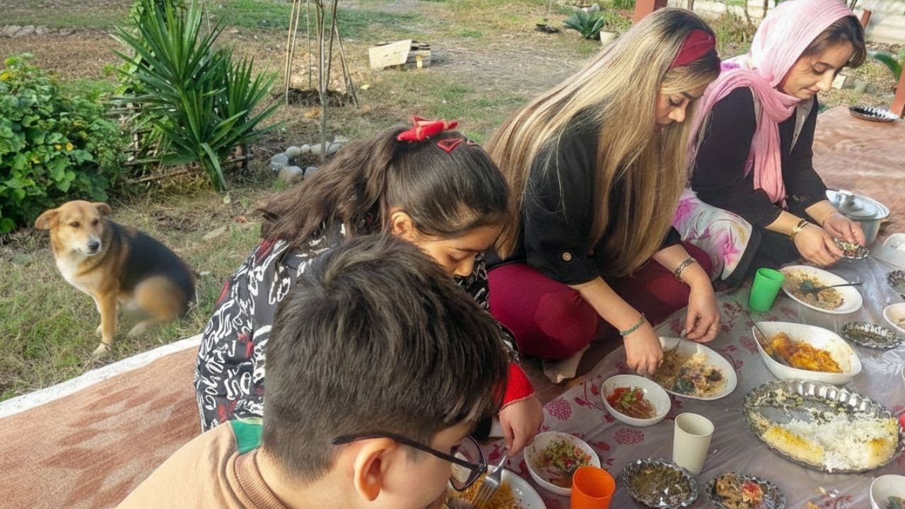 Cooking a Flavor-Packed Village Meal with Chicken, Potatoes & Tomatoes
