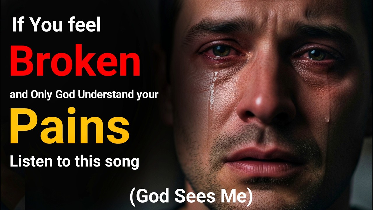 If you feel broken and only God understands your pain, listen to this song:  God Sees Me
