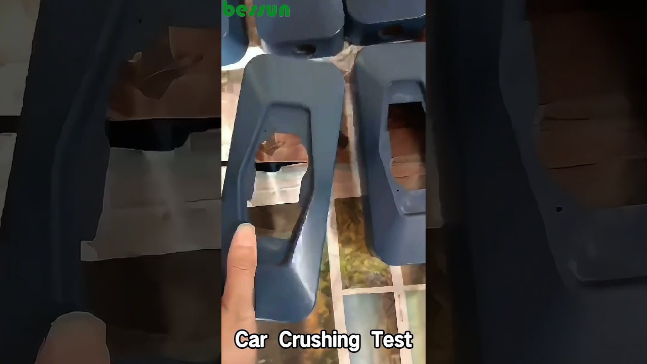 EV Charger Fire Resistance Test and Car Crushing Test