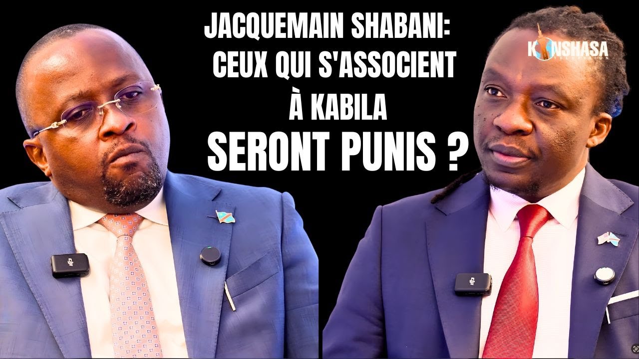 Entretien Exclusif avec Jacquemain Shabani | Ministre de l&rsquo;Int&eacute;rieur de la RDC