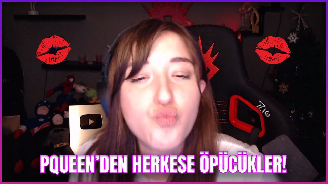 PQUEEN'DEN HERKESE &Ouml;P&Uuml;C&Uuml;KLER! #shorts