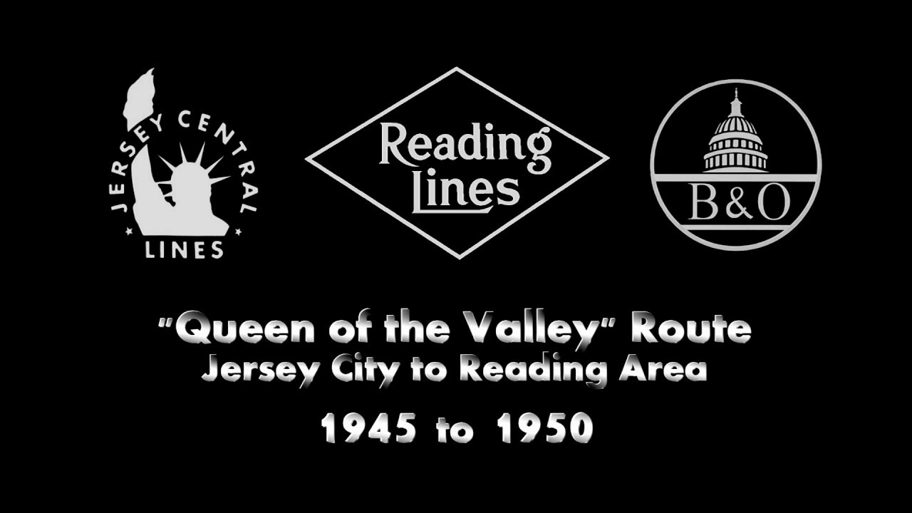 RDG CNJ B&O Route of the Queen of the Valley