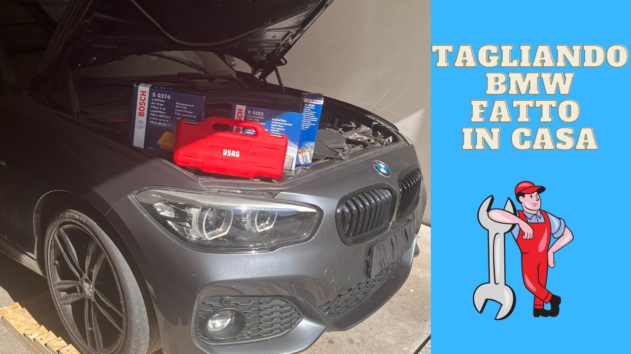 TAGLIANDO FATTO IN CASA BMW - ADDIO MECCANICO !!