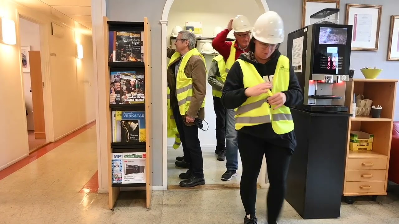 Icke-järn-kommittén på Gusum-exkursion