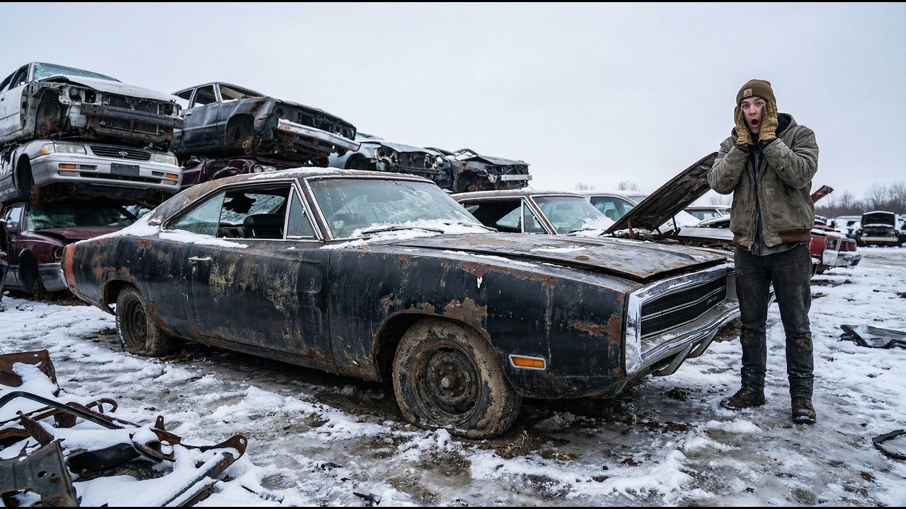 ASMR Car Restoration | 1970 Dodge Charger Full Restoration From Rust to Showroom Classic