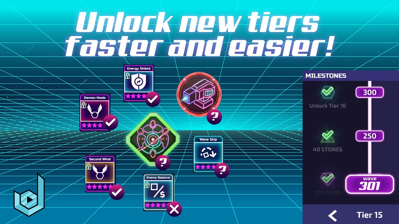 Tier Unlock Strategies & Tips, including T15 W300 | The Tower