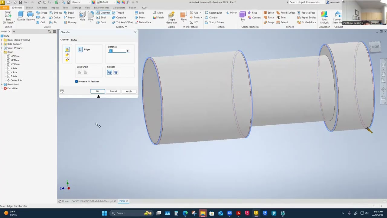CADD 1122 GD&T Model 2