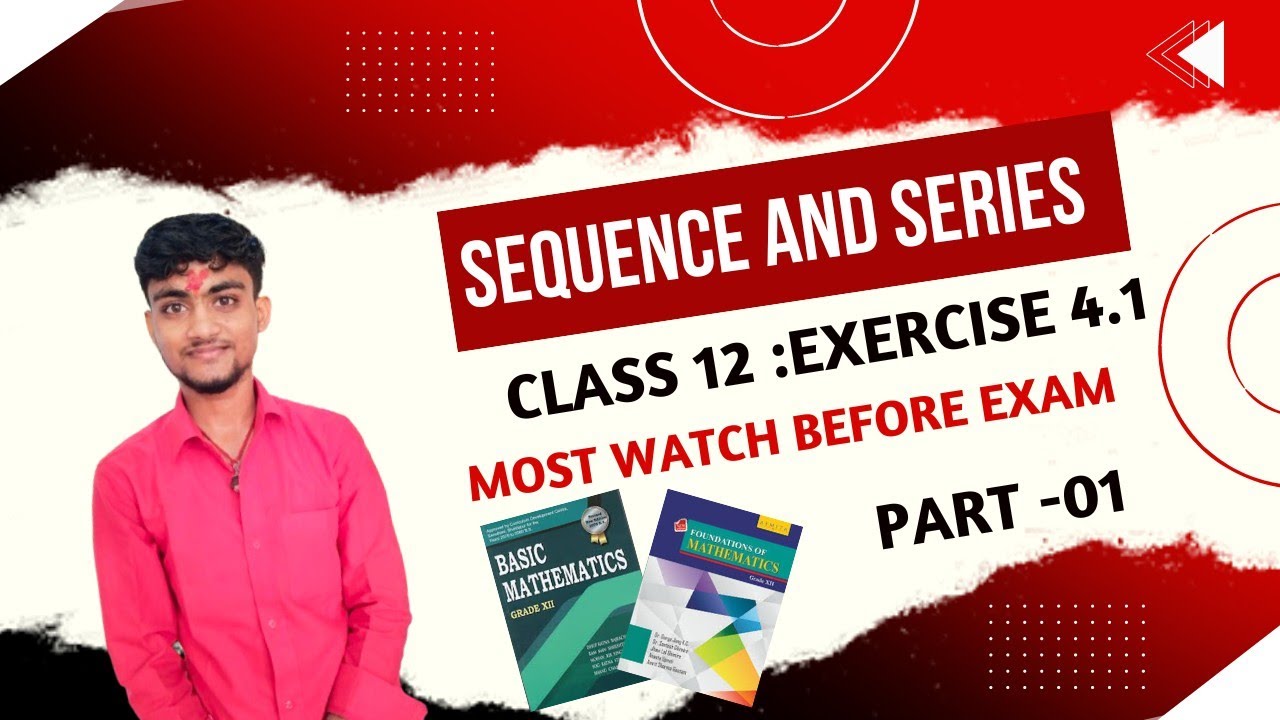 Sequence And Series Class 12 Part 01 || Sum Up to infinity || #neb #sequenceandseries #physicswallet