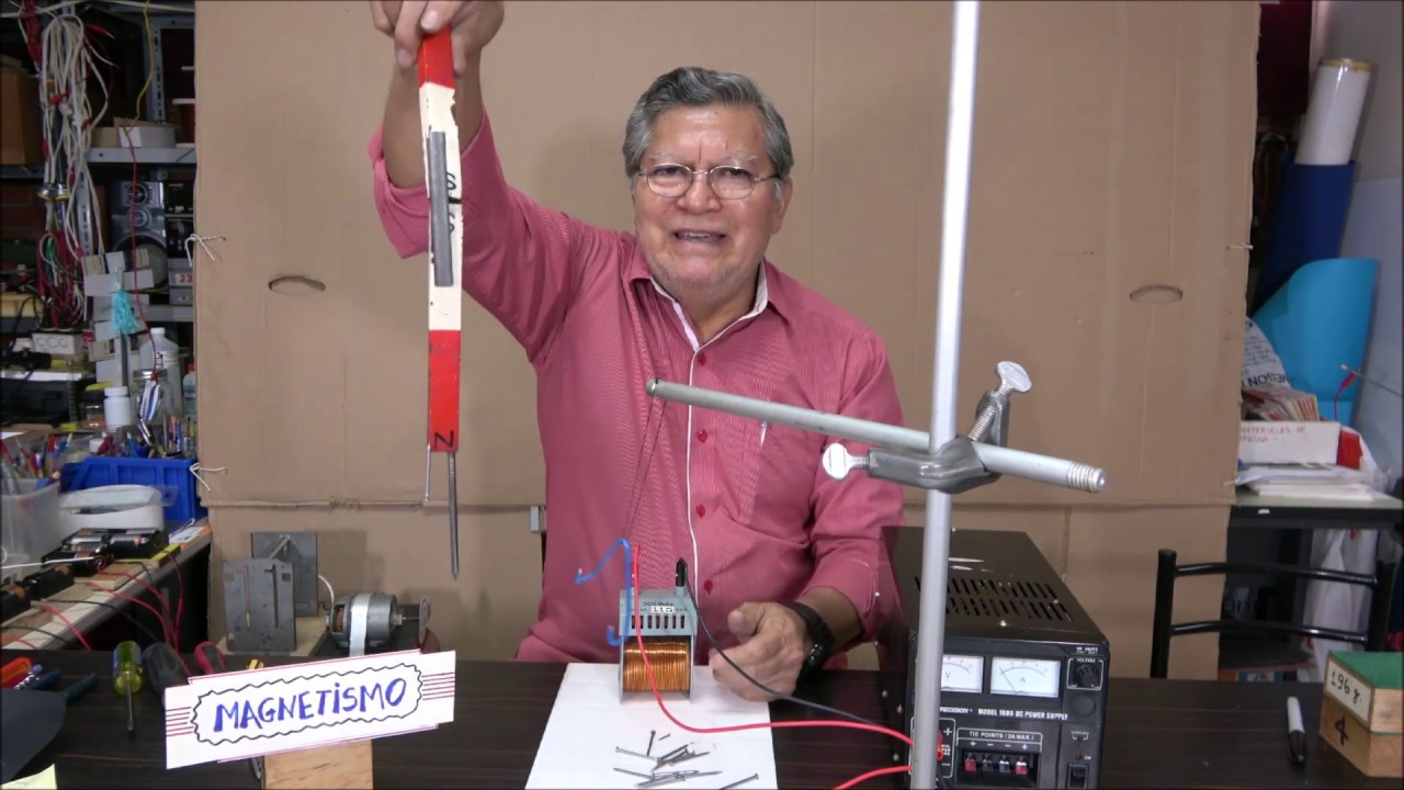 ¿ CÓMO SE HACEN LOS IMANES ?, Con un Magnetizador y Corriente Directa