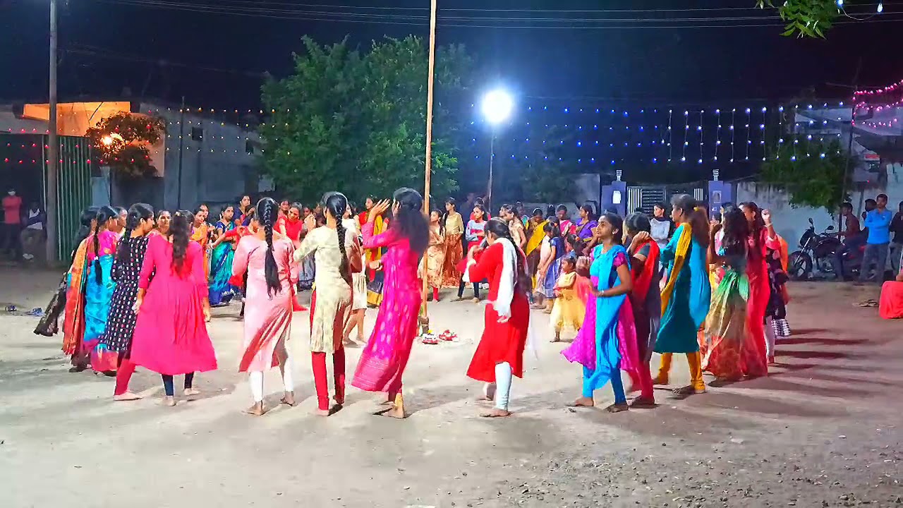 asifabad sanga seva youth society bathukamma dance bazarwadi