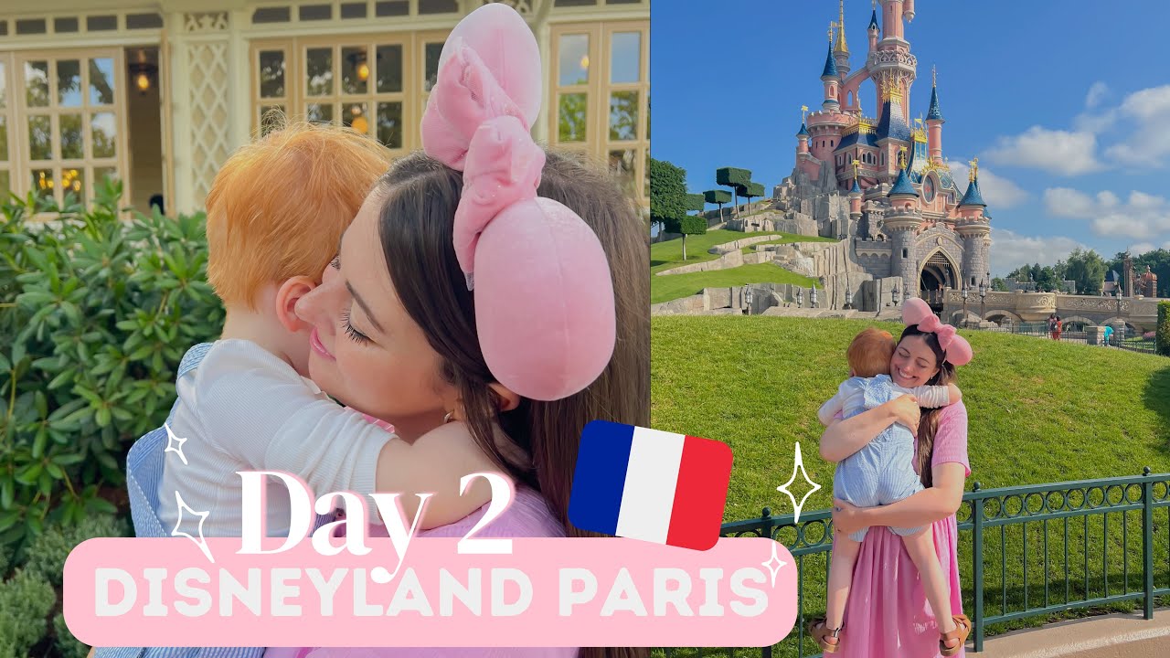 DISNEYLAND PARIS 2023 VLOG! Day Two • Disney Date Night & First Time on BIG THUNDER MOUNTAIN! 💫