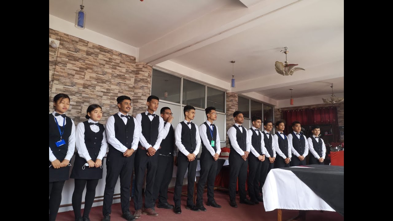 Waiter training in butwal