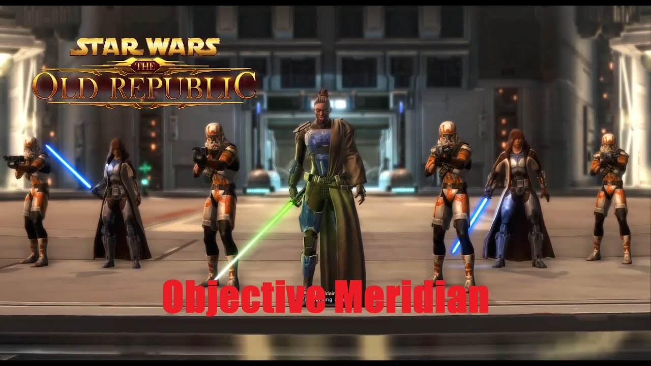 SWTOR: Onslaught Sith Inquisitor Objective Meridian Flashpoint (Empire Solo Mode)