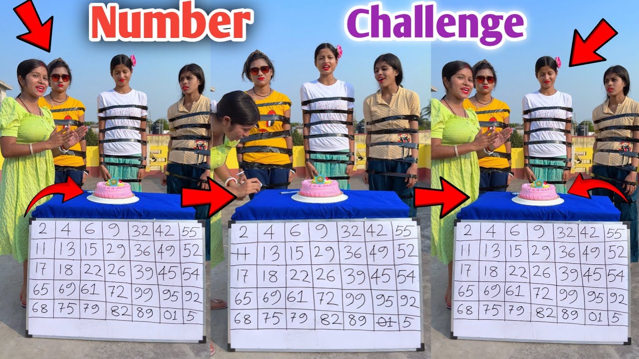 Guessing The Correct Number And Get Biggest Size Birthday Cake | নাম্বার বলতে পারলে জন্মদিনের কেক