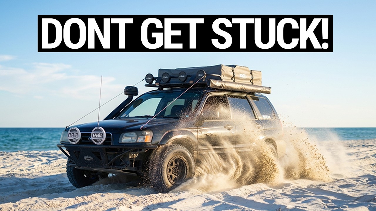 How to Drive a Subaru on Sand: PSI, Momentum & Recovery Tips