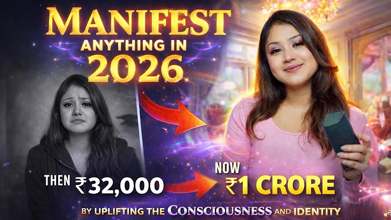 Manifest Anything In 2026: By Elevating Consciousness & Identity