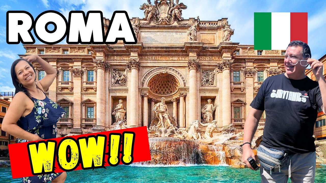 Colombiana y Chileno recorriendo Roma Italia - What nobody tells you when you walk the city | Italy