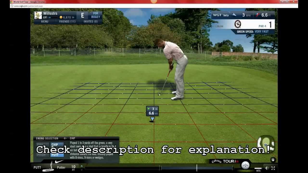Putting Lesson WGT