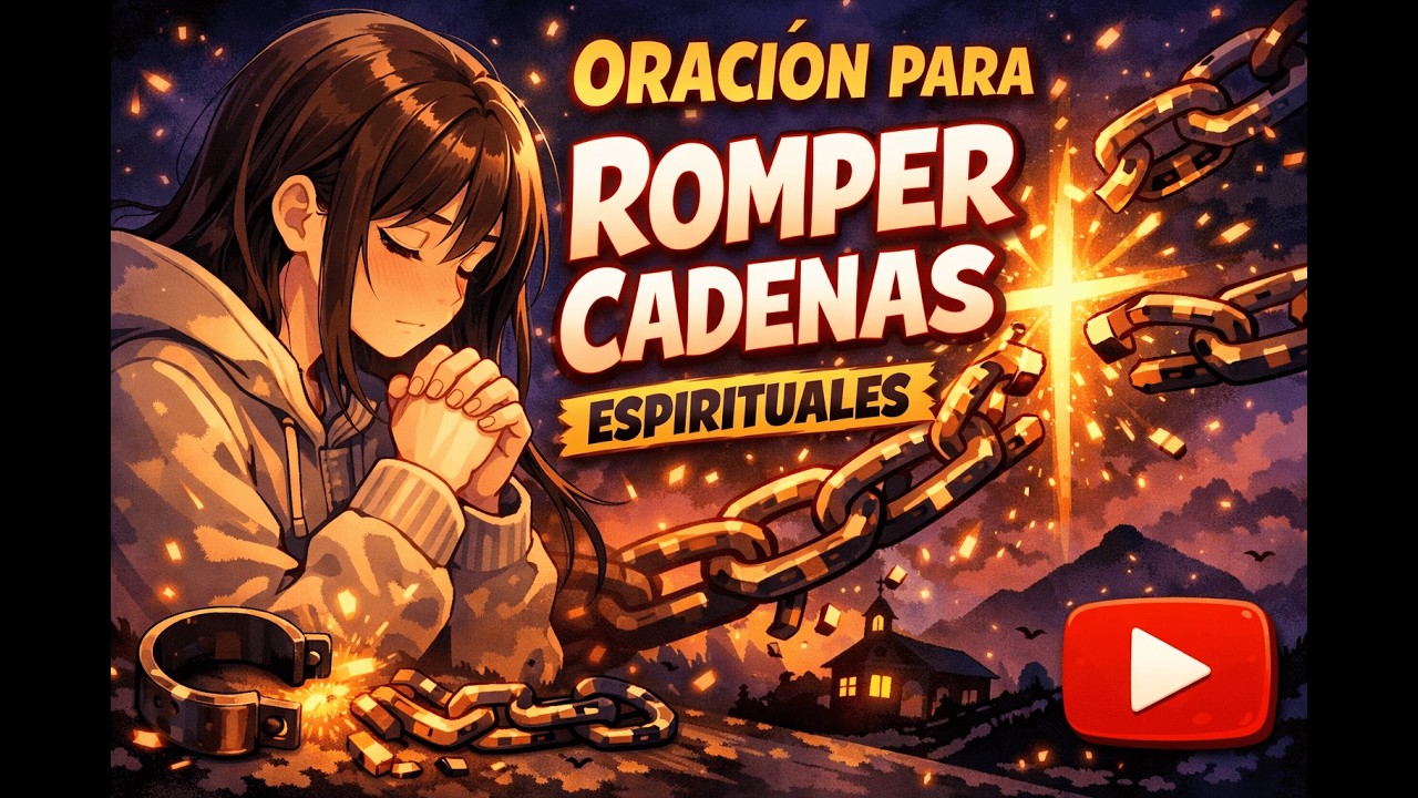 ORACIÓN PARA ROMPER CADENAS ESPIRITUALES EN TU VIDA🙏 Libérate Hoy de Toda Atadura