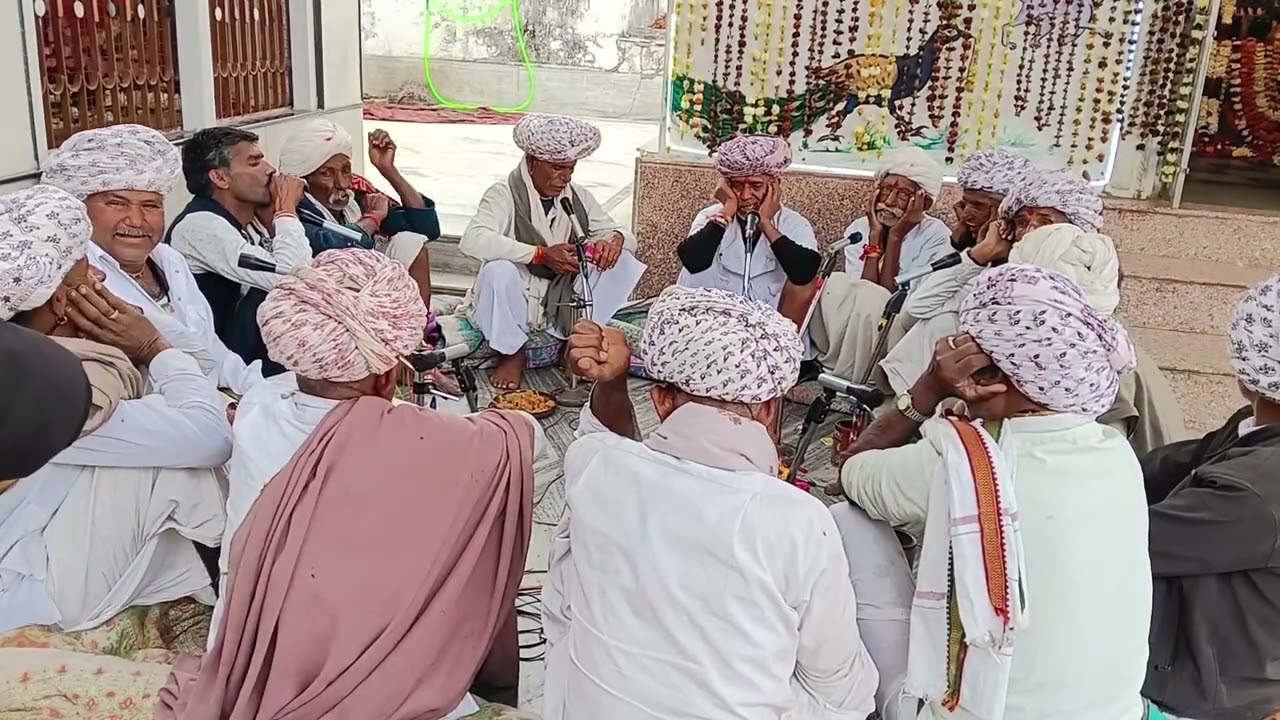 देवनारायण भगवान के नाम रामधनी 24 घंटे की देव मित्र मंडल आक्या 🙏🙏 2025 का जागरण