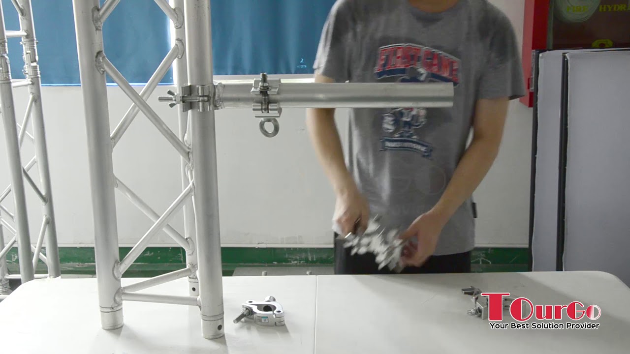 TourGo 20'' Long F34 Square Truss Boom Arm with Clamps for Hanging Lighting