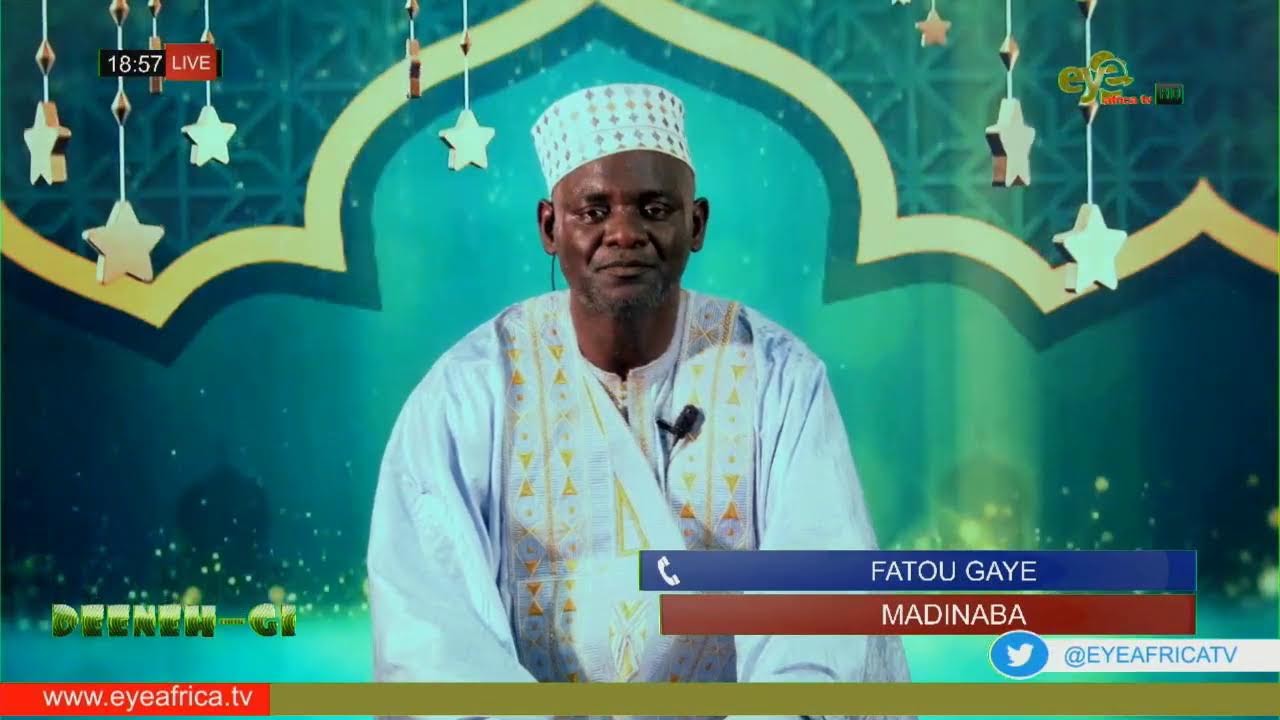LIVE : DEENEH-GI with Oustass Drammeh Join the Program by +220 2323213 22nd SEPTEMBER 2023