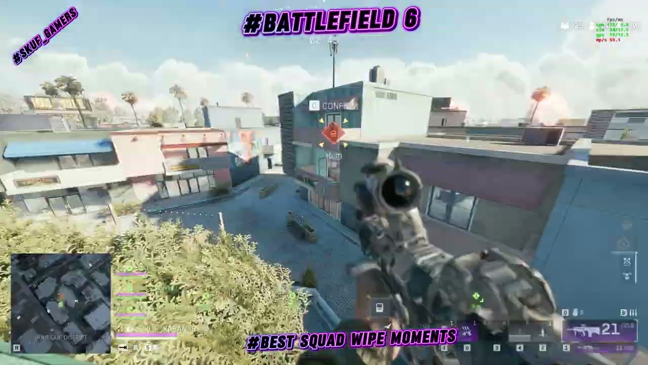 BATTLEFIELD 6 часть.14 (4K 60fps) BEST SQUAD WIPE MONETS #youtubeshorts #battlefield6 #new