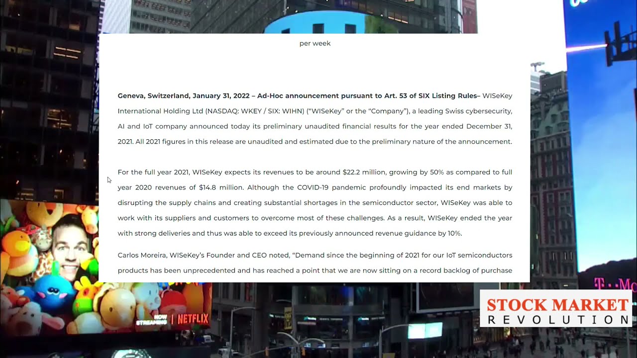 WISeKey International Holding AG