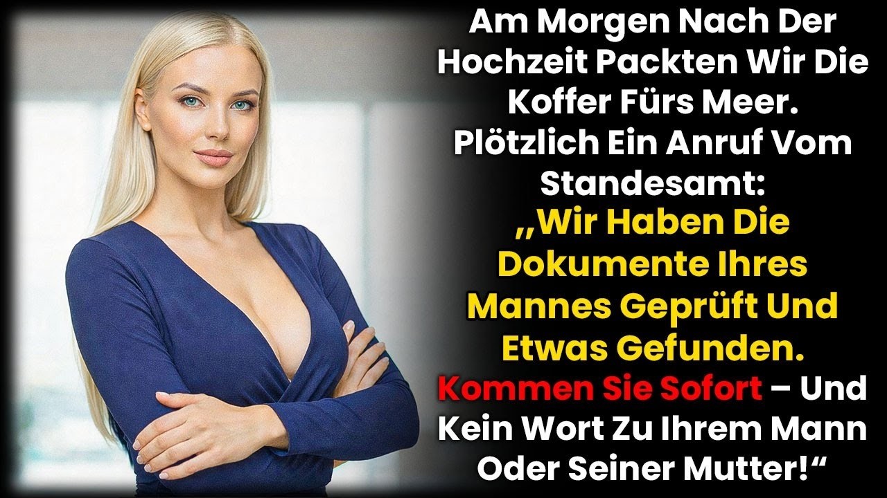 „Kommen Sie sofort und sagen Sie Ihrem Mann nichts!“ Nach der Hochzeit erfuhr ich ein Geheimnis …