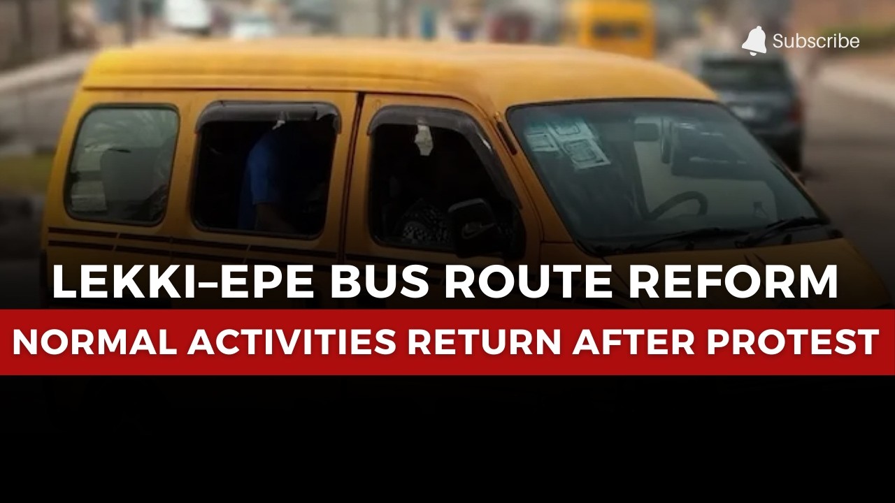 Normal Activities Return to Lekki–Epe Expressway After 