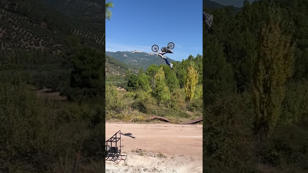 Cliffhanger backflip maikel melero