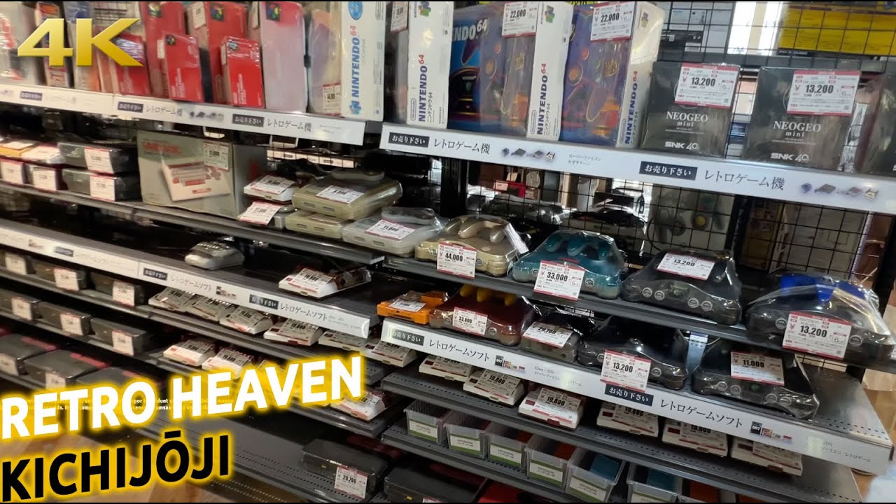 This is better than Super Potato! Retro heaven in the biggest Hard Off in Kichijoji in TOKYO!