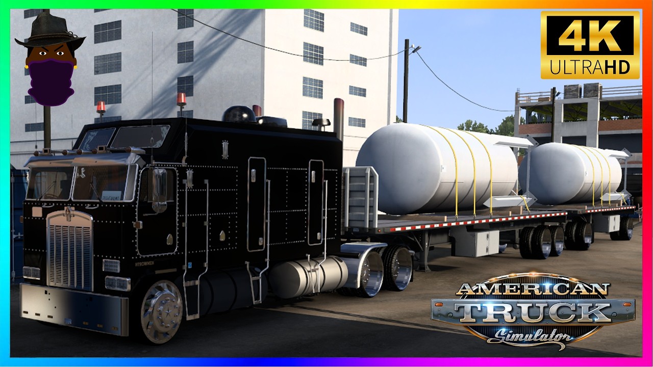 American Truck Simulator Delivery Reservoir Tanks Straight Pipe (163) 2026 🎮 ⁴ᴷ⁶⁰