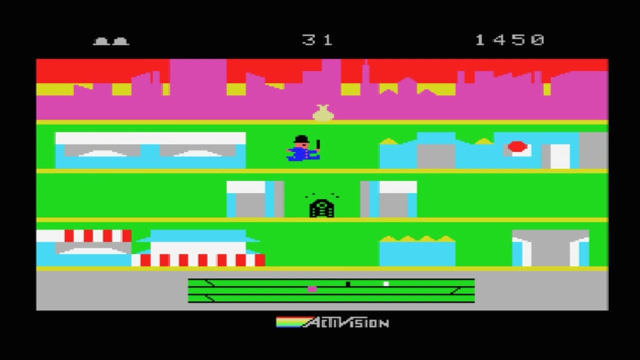 [MSX] 키스톤 케이퍼즈 Keystone Kapers キーストン・ケーパーズ (1984)