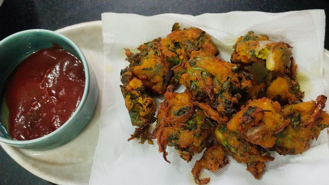 Ramadan special Potato Palak pakoda recipe आलू और पालक पकौड़ा टेस्टी बनेगा 